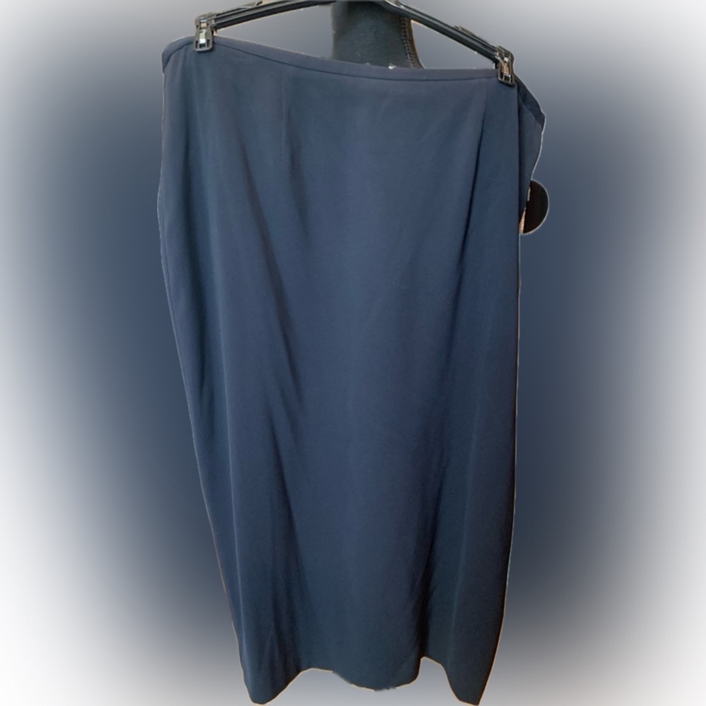 Valerie Stevens Classic Navy Skirt